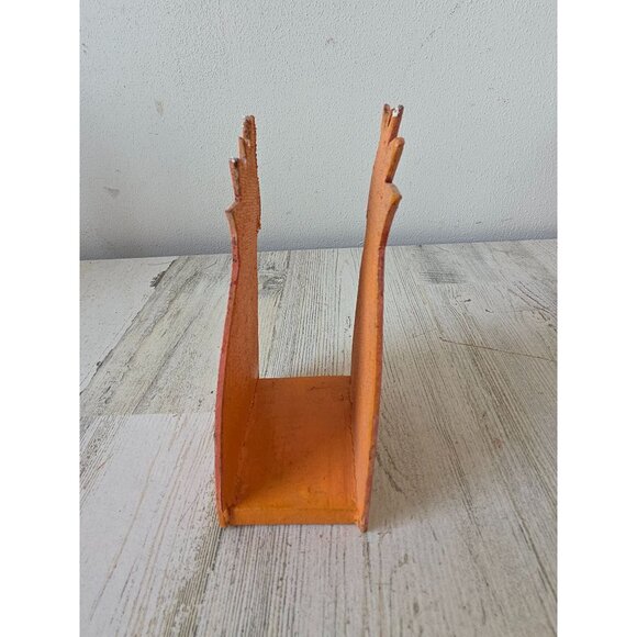 Vintage wooden parakeet letter paper napkin holder bird unique parrot macaw - Picture 8 of 8